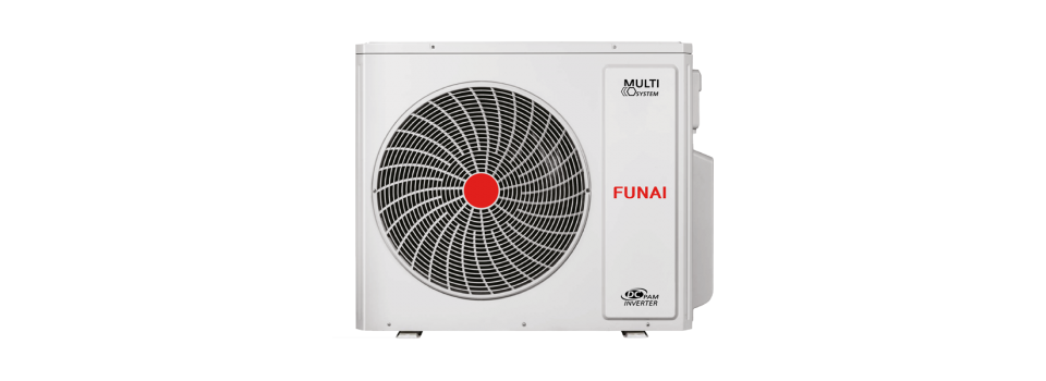Кондиционер FUNAI KIRIGAMI Inverter — два внутренних блока от одного наружного